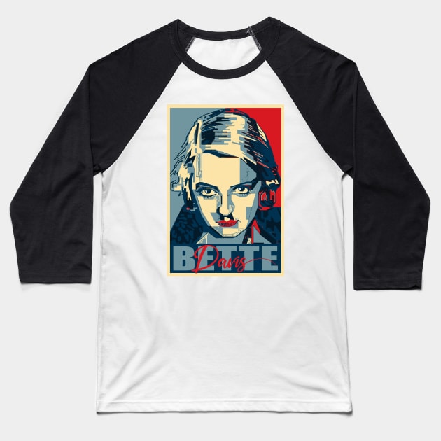 Bette HOPE Baseball T-Shirt by gulymaiden